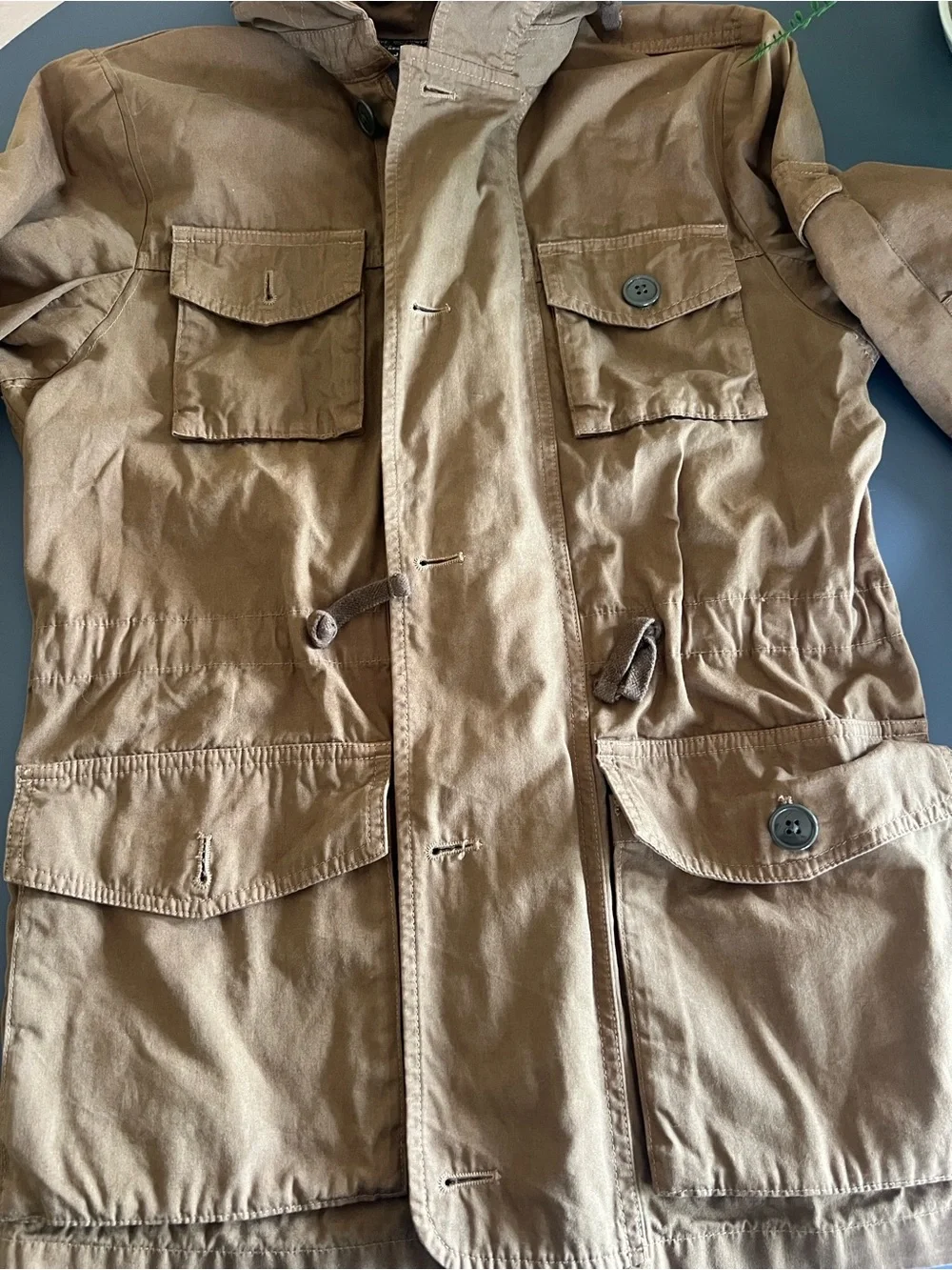 J. Crew Tan Utility Field Jacket